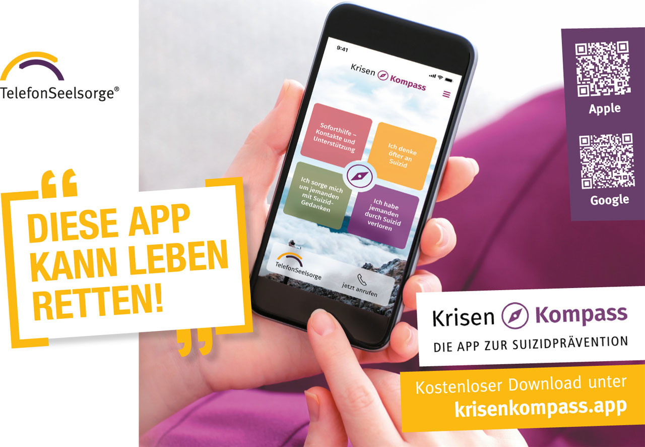 Telefonseelsorge App KrisenKompass