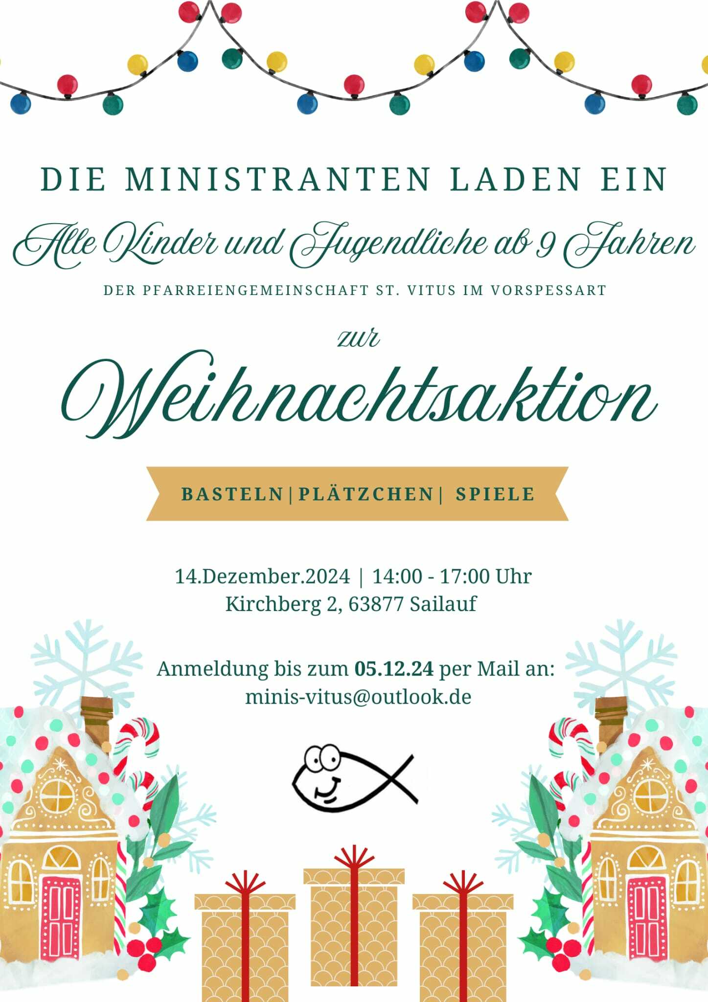 Weihnachtsaktion Ministranten 2024